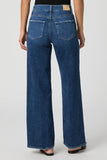 Paige Anessa 31" Wide Jean Style 1C72F72-C611 in Dresden;Premium Wide LEg Denim Jean;Paige Dark Wash Wide Leg Jeans;Fall Jeans;