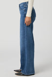 Paige Tatum 32in Wide Leg Jean Style 1J87E77-C826 in Bookshelf; Dark Wash Wide Leg Fall Jeans; Paige Dark Wash Wide Leg Jeans