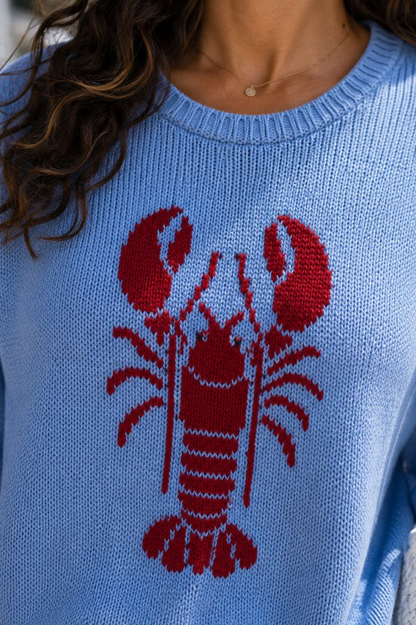 Chloe Rollneck Lobster Sweater – bfree boutique