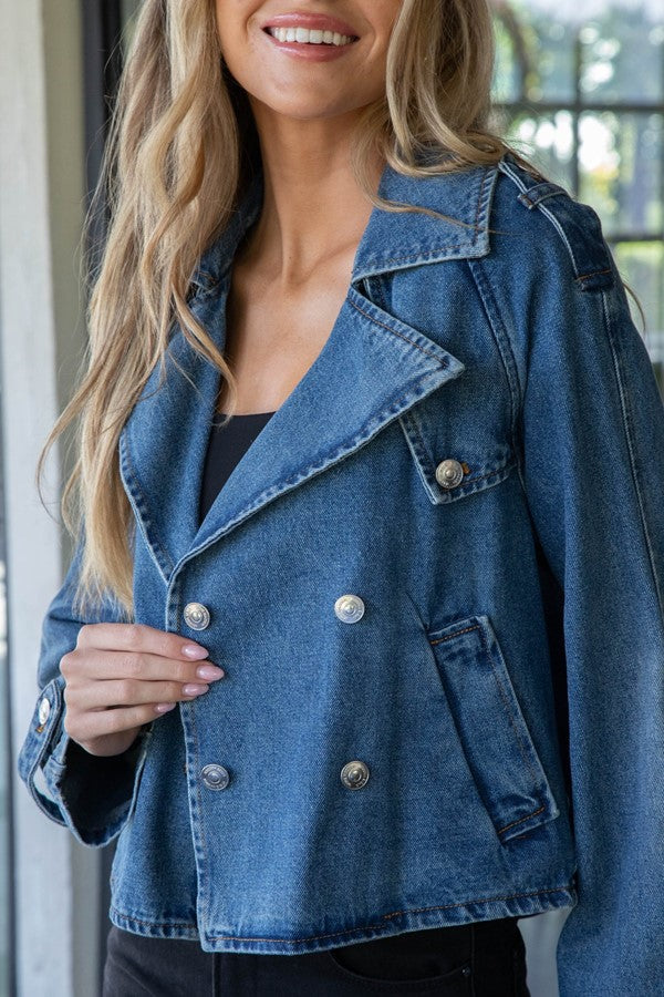 Sirus Denim Jacket – bfree boutique