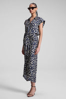 ALC Emilia Midi Shirtdress Style 6DRES02581 NVCR in Navy Cream; 