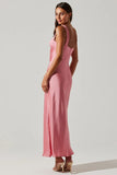 ASTR the LAbel Stacie Dress Style ACDR102095 in Strawberry Pink;guest of dress;