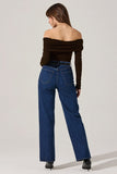 ASTR the Label Clothing Datia Ruched Off Shoulder Top Style ACT18877 in Brown;Brown Off The Shoulder Fall Top; 