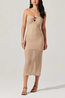ASTR the Label Kasandra Dress Style ACDR102675 in Natural; 