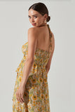 ASTR the Label Vivee Dress Style ACDR101732 in Yellow Floral;Floral Dress;ASTR Floral Dress; 