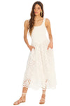 Allison NY Clothing Giselle Dress Style 124D21110 in White;Bride to be dress;Bride Event dress;White Party dress;Summer White Dress; 