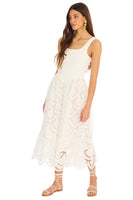 Allison NY Clothing Giselle Dress Style 124D21110 in White;Bride to be dress;Bride Event dress;White Party dress;Summer White Dress; 
