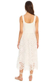 Allison NY Clothing Giselle Dress Style 124D21110 in White;Bride to be dress;Bride Event dress;White Party dress;Summer White Dress; 