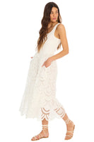 Allison NY Clothing Giselle Dress Style 124D21110 in White;Bride to be dress;Bride Event dress;White Party dress;Summer White Dress; 