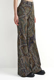 Astrid Clothing Farah Pant style 11-LD3476J in Navy Paisley; 