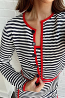 BEach Riot Calla Cardigan Style BR50480S5 in indigo Midnight; 