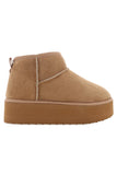 Billini Shoes Quinto in Tan;Ugg Like Boot; 