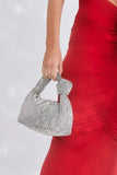 Billini Tabi Handle Bag Style HB273 in Silver Diamante; 