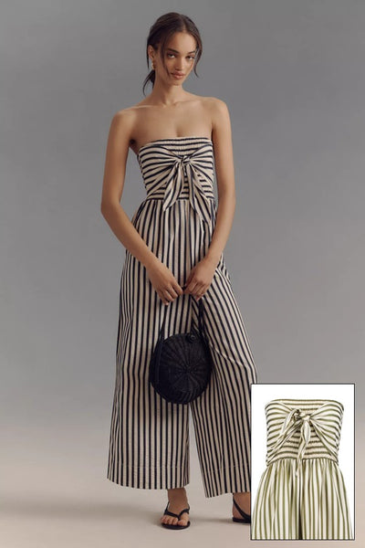 Elva Tie Front Jumpsuit