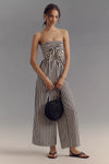 Bishop and Young Elva Tie Front Jumpsuit Style K1FJS1979F Str in Stripe; 