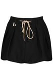Bishop and Young Sporty Bubble Skirt Style K4FSKW3177 in Black;Black Bubble Mini Skirt; Preppy Bubble Mini Skirt