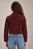 Blank NYC Clothing Wine-O-Clock Blazer Style 73K-5520 in Burgundy; 