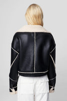 Blank NYC Flying Squad Jacket Style 07XL6907 in Black; 