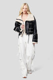 Blank NYC Flying Squad Jacket Style 07XL6907 in Black; 