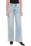 Blank NYC Denim Pant Style 52CH3591 HCL in Home Free; Light Wash Low Rise Wide Leg Jeans