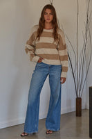 By Together Clothing Brienne Pullover Style W1224 in Natural Taupe; 