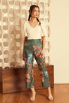 Caballero Collection Clothing Max Pant Style CA7099 in Italian Afternoon;Printed Fall Pant;Elevated Style;Sophisticated Style; 