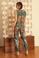 Caballero Collection Clothing Max Pant Style CA7099 in Italian Afternoon;Printed Fall Pant;Elevated Style;Sophisticated Style; 