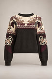 Noa Sweater in Crouching Cheetah