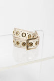 Cleobella Judy Grommet Belt Style CM24SU2097 in Ivory; 