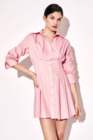 Deluc Clothing Alsephina Dress Style 8858D in Light Pink; 