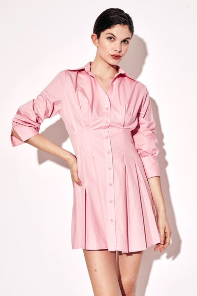Deluc Clothing Alsephina Dress Style 8858D in Light Pink; 