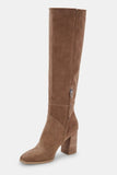 Dolce Vita Fynn Suede Boot in Truffle;real suede boot;suede to the knee boot; 