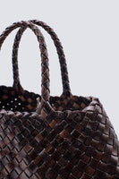 Dragon Difffusion Santa Croce Small Style 8893 in Dark Brown; 