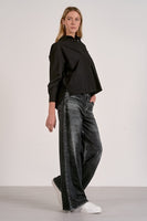Elan Clothing Joy Sweatpant Jean Style JF2382 Gy-Wash in Grey Wash; JEan; Sweat Pant