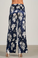 Elan Clothing Lotus Pant Style SP2314 in Navy; 