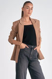 Elan Clothing Tilda Blazer Style PC8076 Tan; 