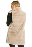 Fabulous Furs Weekender Zip Vest Style 14667 in Olive and in Stone; 