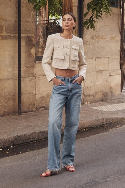 Favorite Daughter Clothing The Tommy Low Slung Straight Style 45FTM5MG9507 in Margate; 