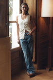 Favorite Daughter Clothing The Tommy Low Slung Straight Style 45FTM5MG9507 in Margate; 