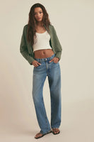 Favorite Daughter Clothing The Tommy Low Slung Straight Style 45FTM5MG9507 in Margate; 