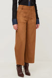 Fifteen Twenty Clothing Rylee Crop Pant Style 3F47103 in Camel; 