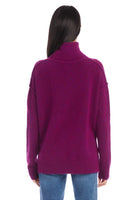 Fifteen Twenty Clothing TURTLENECK SWEATER Style 4F89360 in Magenta; 