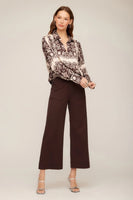 Fifteen Twenty Mia Bias Skirt Style 3F37600 Prt in Print;Fifteen Twenty Clothing Tess Half Placket Shirt Style 3F37601 in Print; 