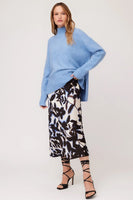 Fifteen Twenty Clothing Turtleneck Sweater Style 4F89363 CLO in Cloud;Fifteen Twenty Clothing Blue Turtleneck; 