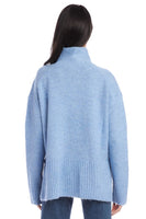 Fifteen Twenty Clothing Turtleneck Sweater Style 4F89363 CLO in Cloud;Fifteen Twenty Clothing Blue Turtleneck; 