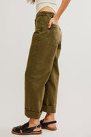 Fraee People Palmer Cuffed Jean Style OB1925845 in Army; 