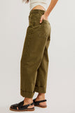 Fraee People Palmer Cuffed Jean Style OB1925845 in Army; 