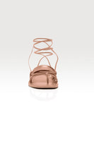 Free PEople CAMI HUARACHE WRAP SANDAL Style OB1627899 in Latte;Women's Ankle Wrap Sandal;Free People Wrap Sandal; 