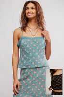 Bali Margot Lace Trim Cami Top