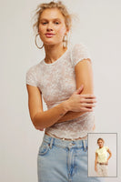 Ready To Go Lace Tee